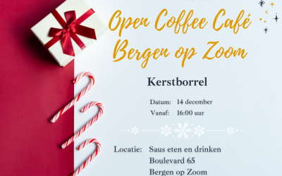 Kerstborrel Open Coffee Cafe